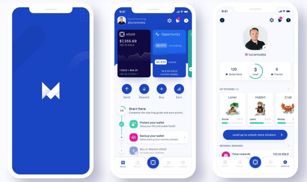 6 Best MultiversX (EGLD) Wallets 2024 2 maiar app